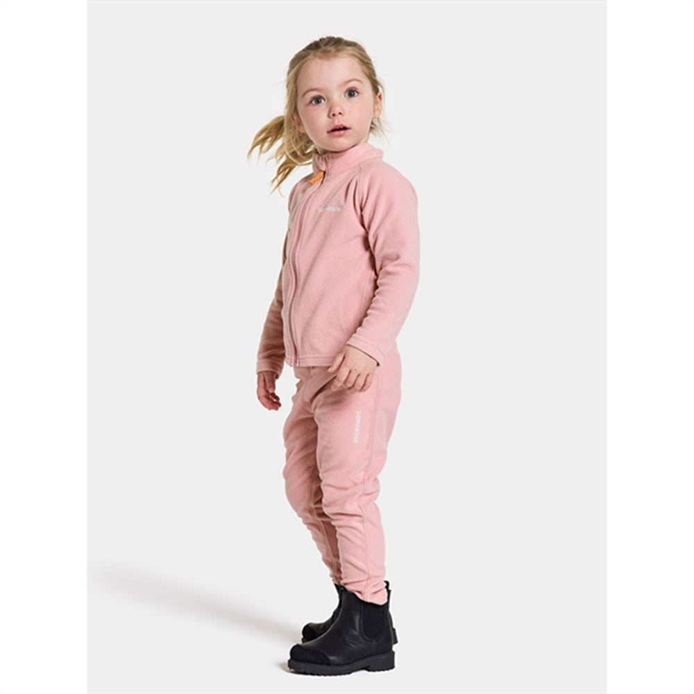 Soft Pink Monte Kids Fleece Jakke 10 | Luksusbaby