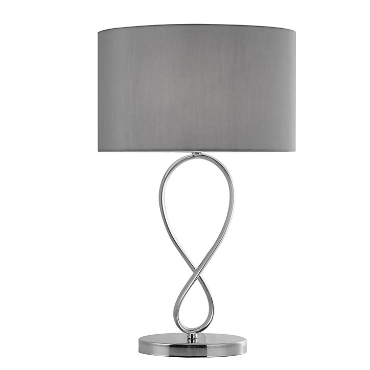 Lampe à poser Carnavon E14 IP20 gris