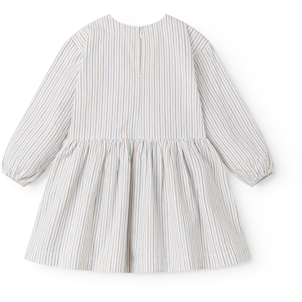 Køb MarMar Cotton Blue Iris Stripe Dagmary Kjole