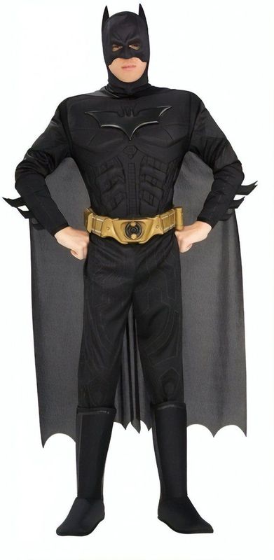Batman Deluxe - Kostuum - Carnavalskleding - Volwassenen - Maat L