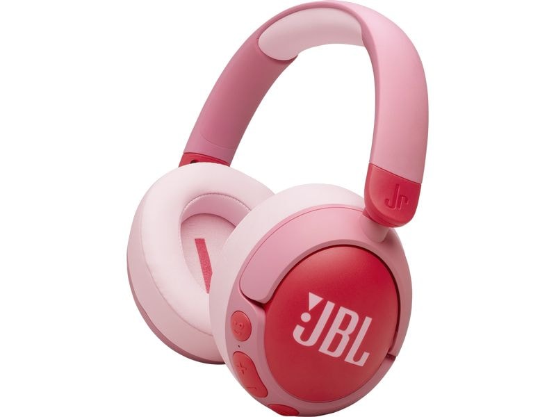 JBL Over-Ear-Kopfhörer Junior 470NC Pink Drahtloser Kopfhörer für Kinder mit Lautstärkenbegrenzung