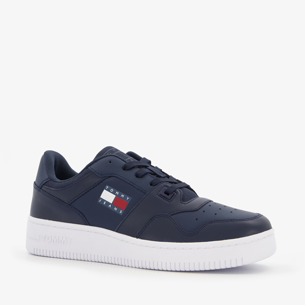 Tommy Hilfiger Retro Basket leren heren sneakers