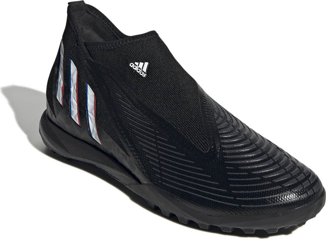 Predator Edge.3 Laceless TF CBLACK/FTWWHT/VIVRED