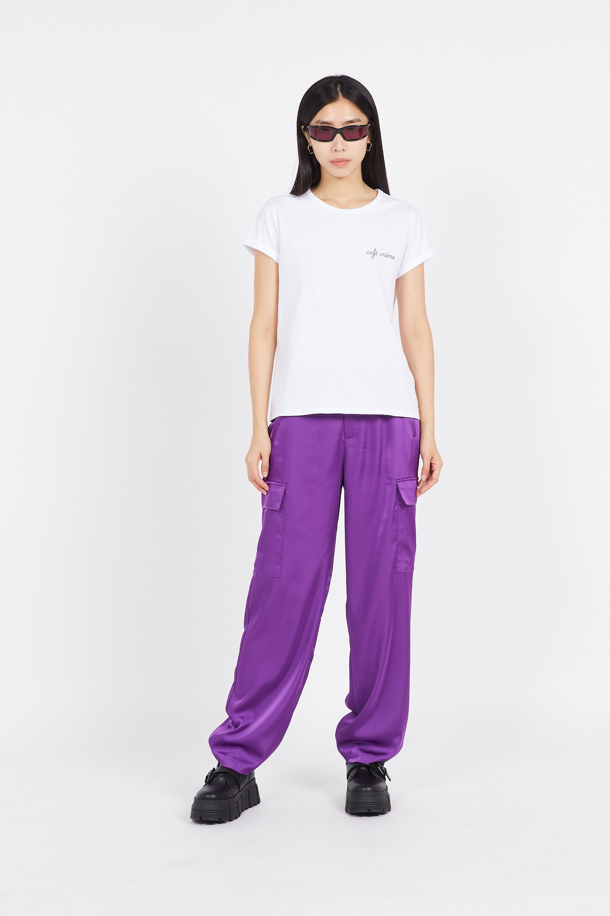 MAISON LABICHE T-shirt POITOU CAFE CREME/GOTS Blanc