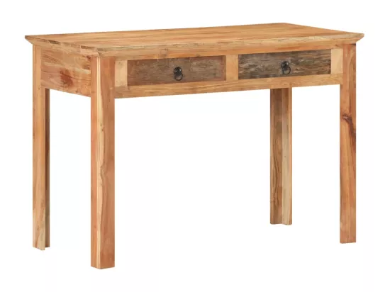 Bureau 110x50x75 cm Bois de récupération massif