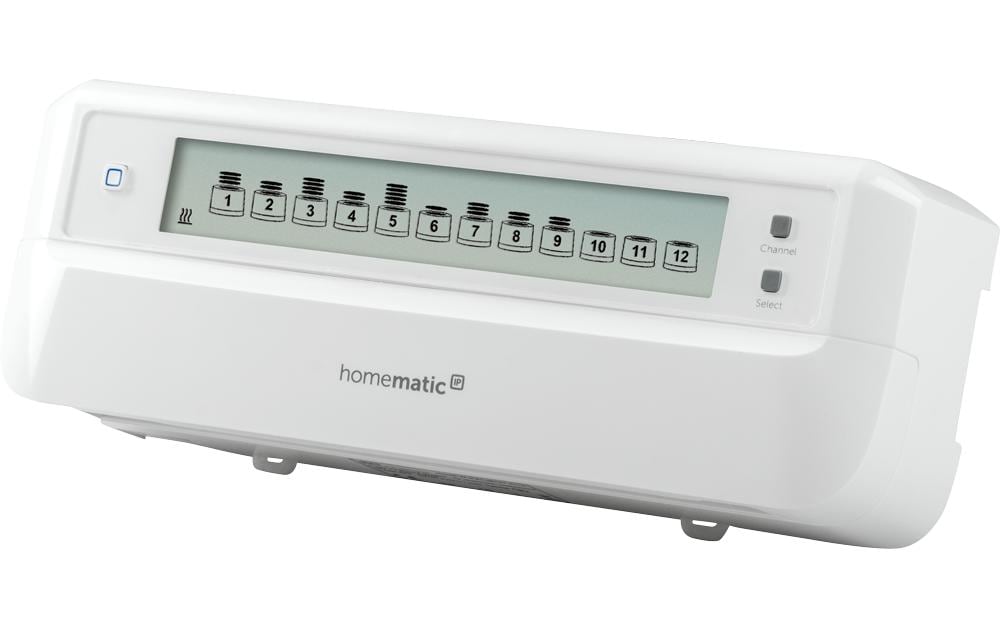 Smart Home Wired Fussbodenheizungscontroller motorisch<br>Intelligente, motorische Fussbodenheizungssteuerung mit 12 Kanälen