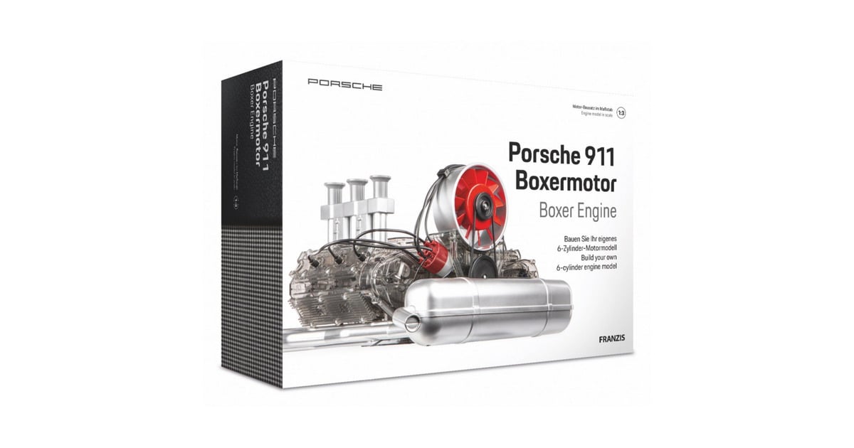FranzisPorsche 911 Boxer Engine Kit (2025) Modelbouw  (Schaal 1:3)