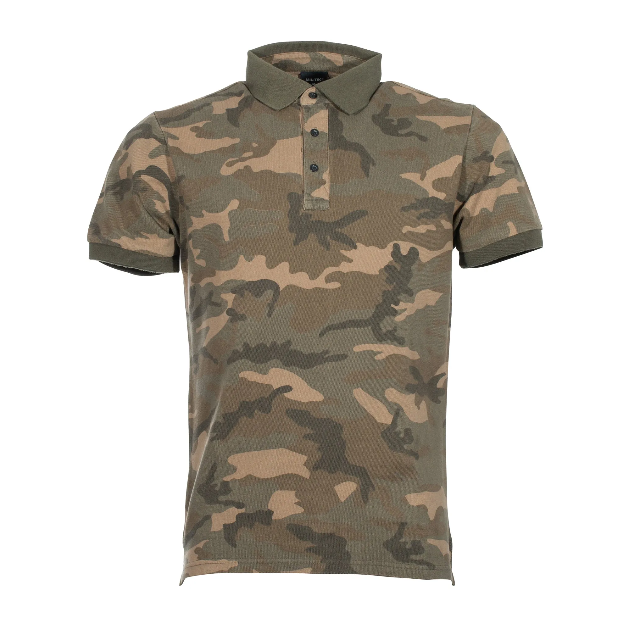 Mil-Tec -  Shirt Poloshirt Prewash Co Pikee