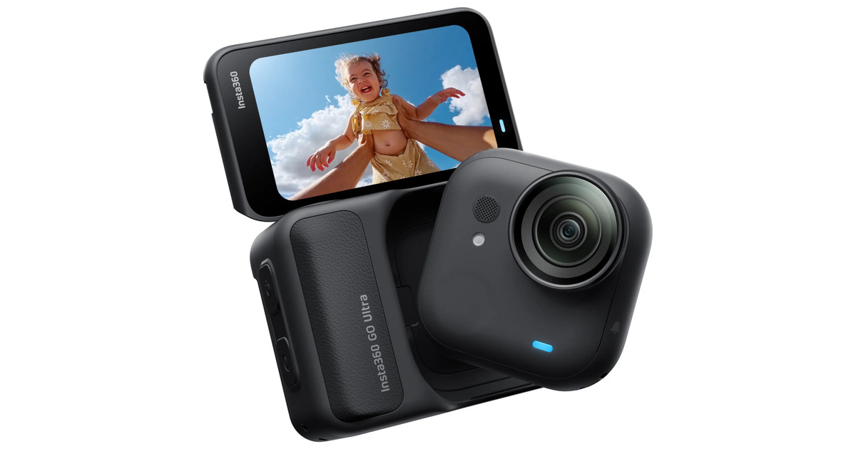 Insta360Go Ultra Standard Bundle videocamera  (Zwart)