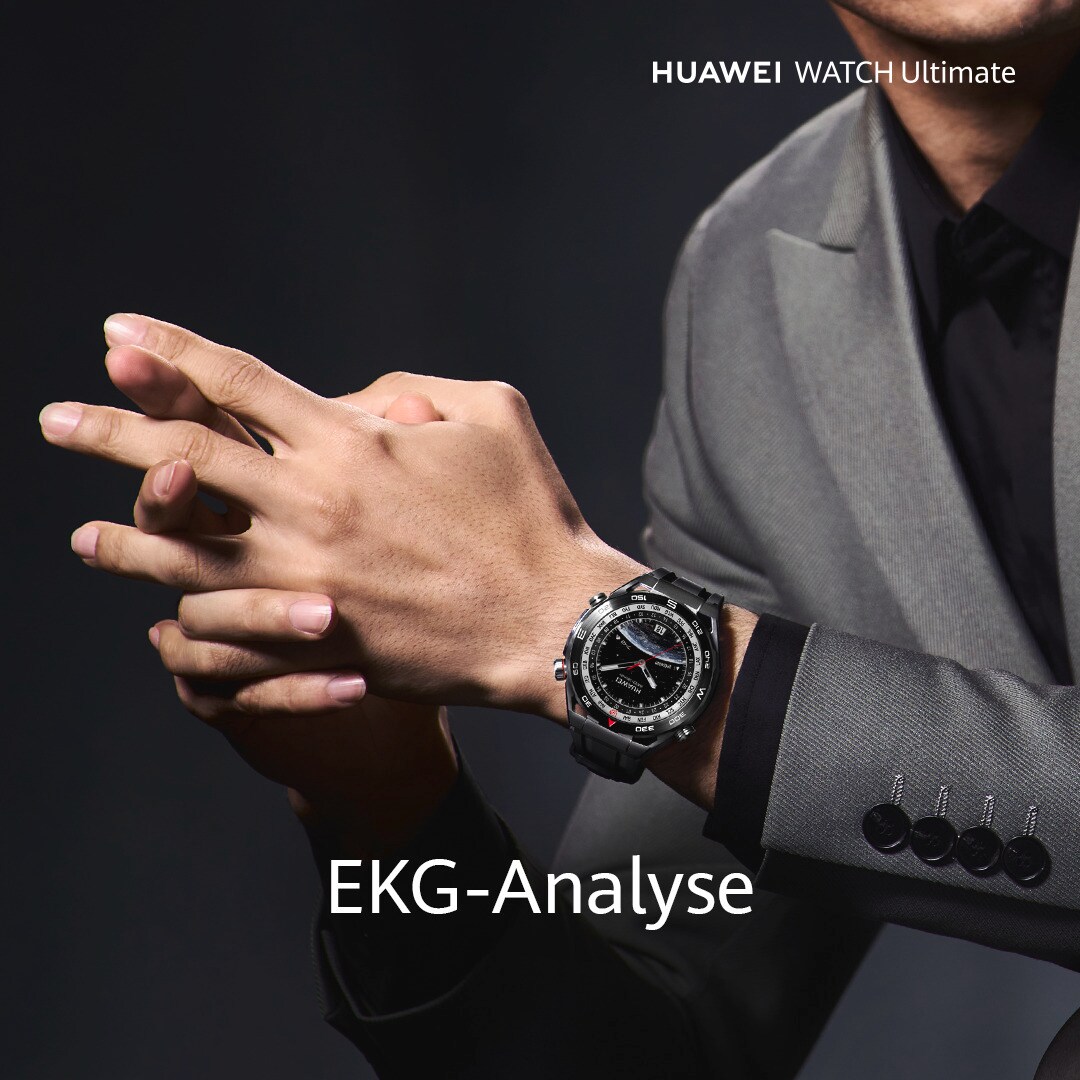 Huawei Watch Ultimate (Colombo-B29), Steel-color Zircon