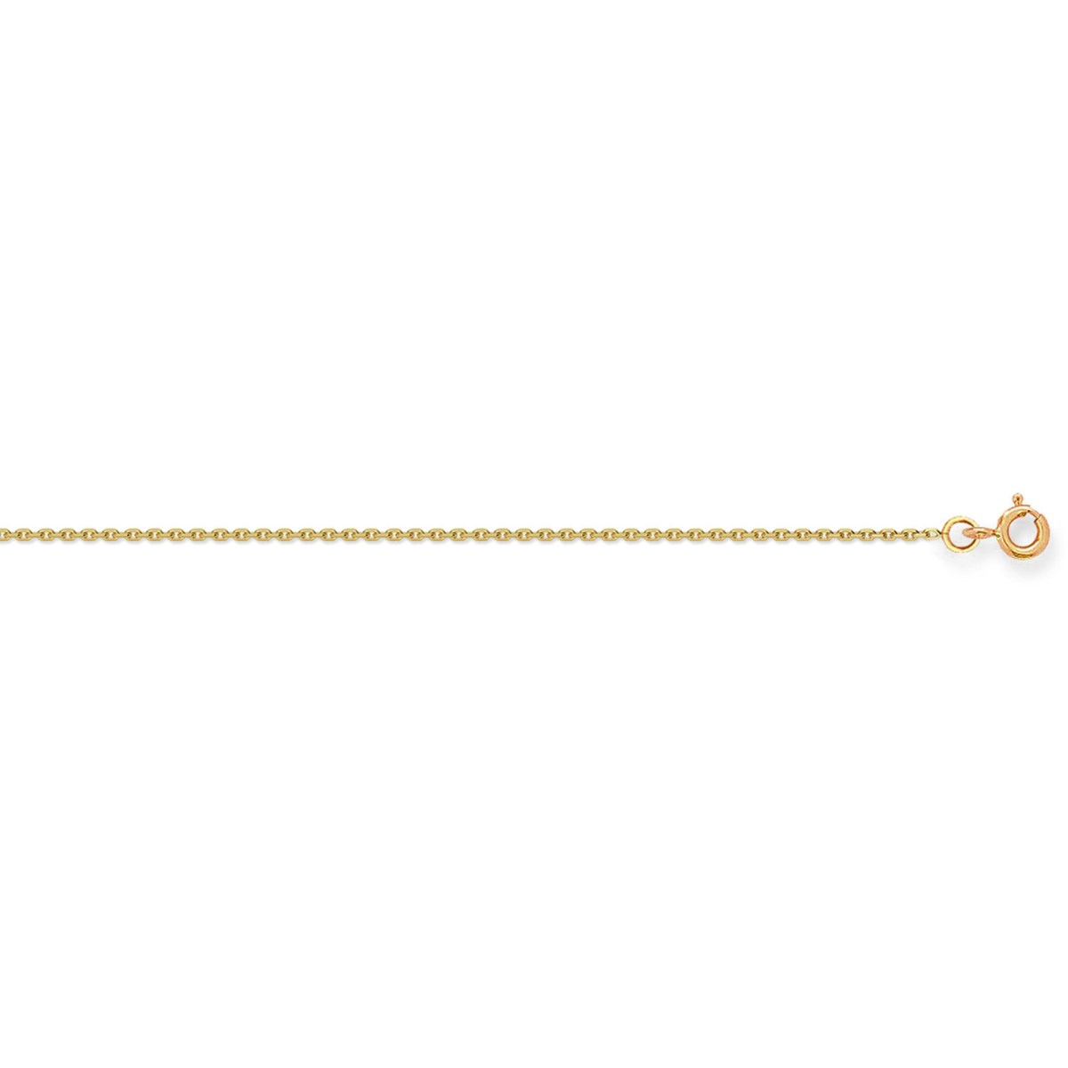 Chaine Brillaxis maille forçat diamantée 0.08mm