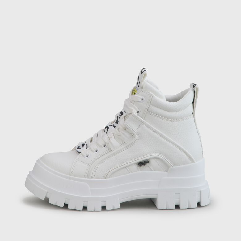 Aspha NC MID Men bottines véganes, blanc