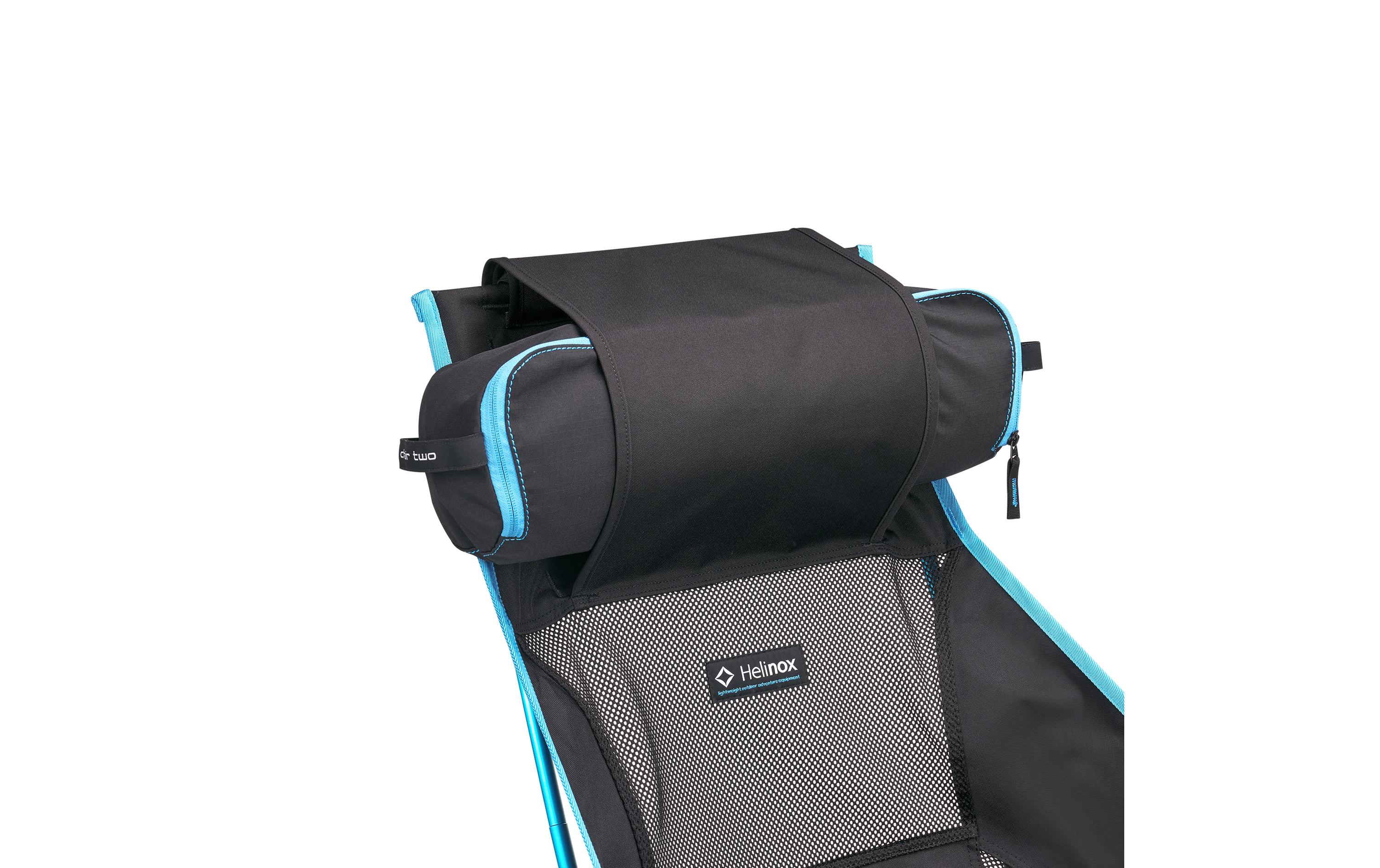 Campingstuhl Two Black/Cyan Blue<br>Campingstuhl