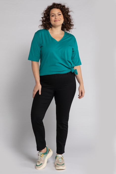 Jeggings Sienna, Gummibund, Gürtelschlaufen, Stretch