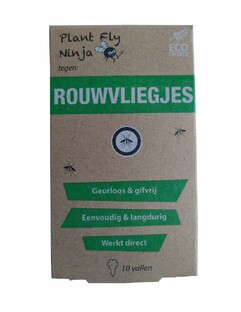Super Ninja Rouwvliegjes Val 10ST