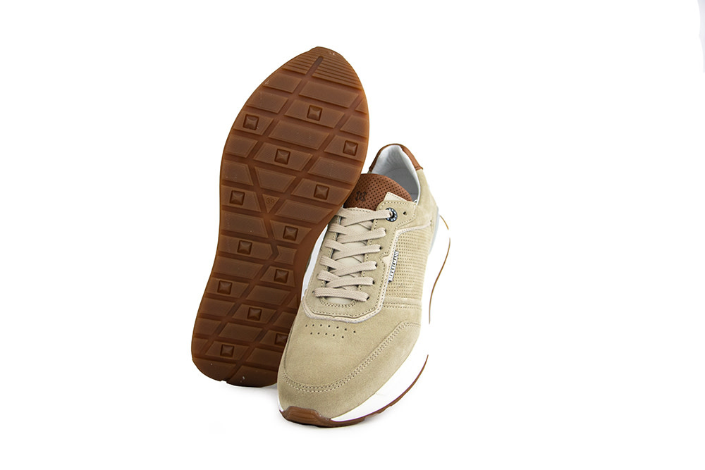Berkelmans Sneaker Honda Sand Suede