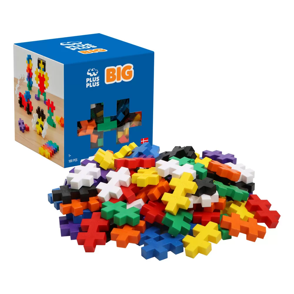 Plus-Plus BIG Basic Mix - 100 stk.