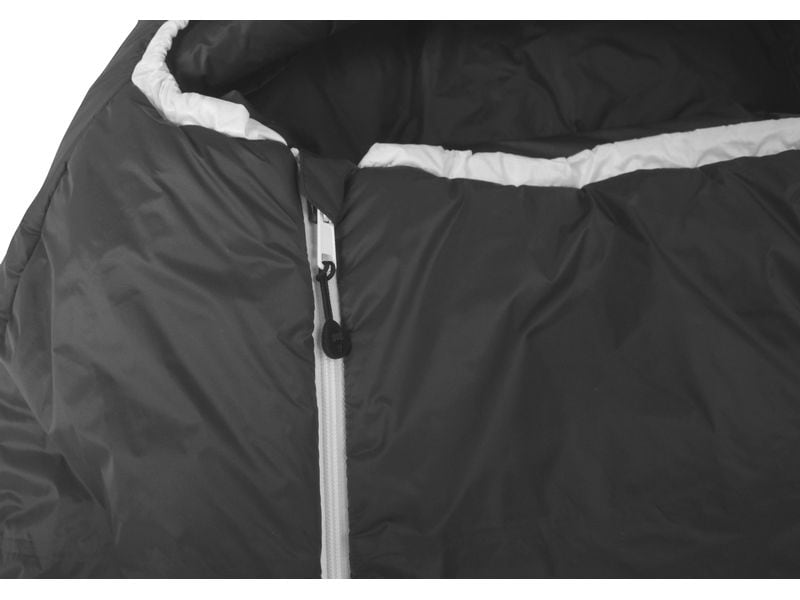 Grüezi Bag Schlafsack Synpod Fusion Zero 185 Nylon, Dark As 3-Season-Schlafsack