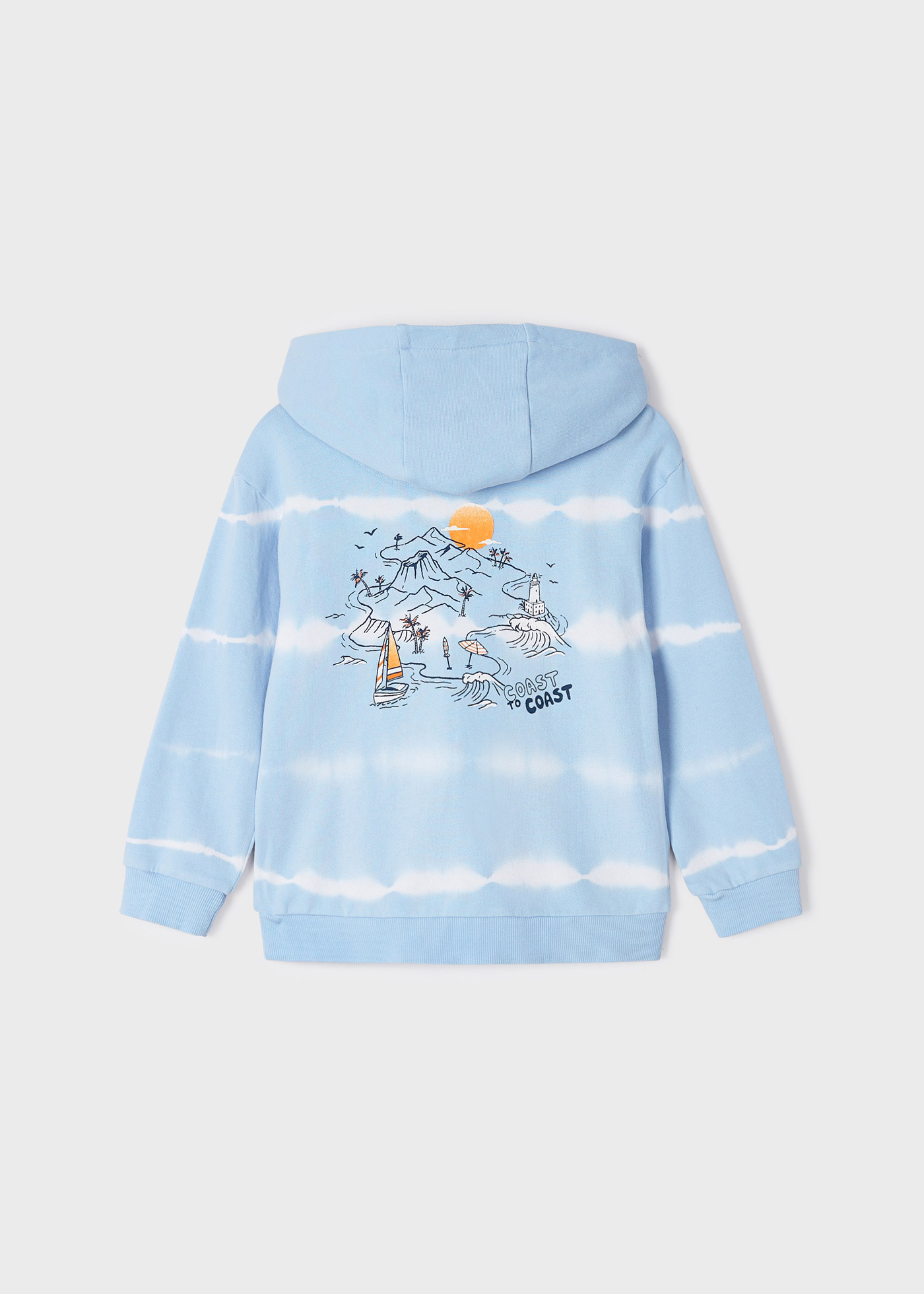 Moletom tie-dye para meninos