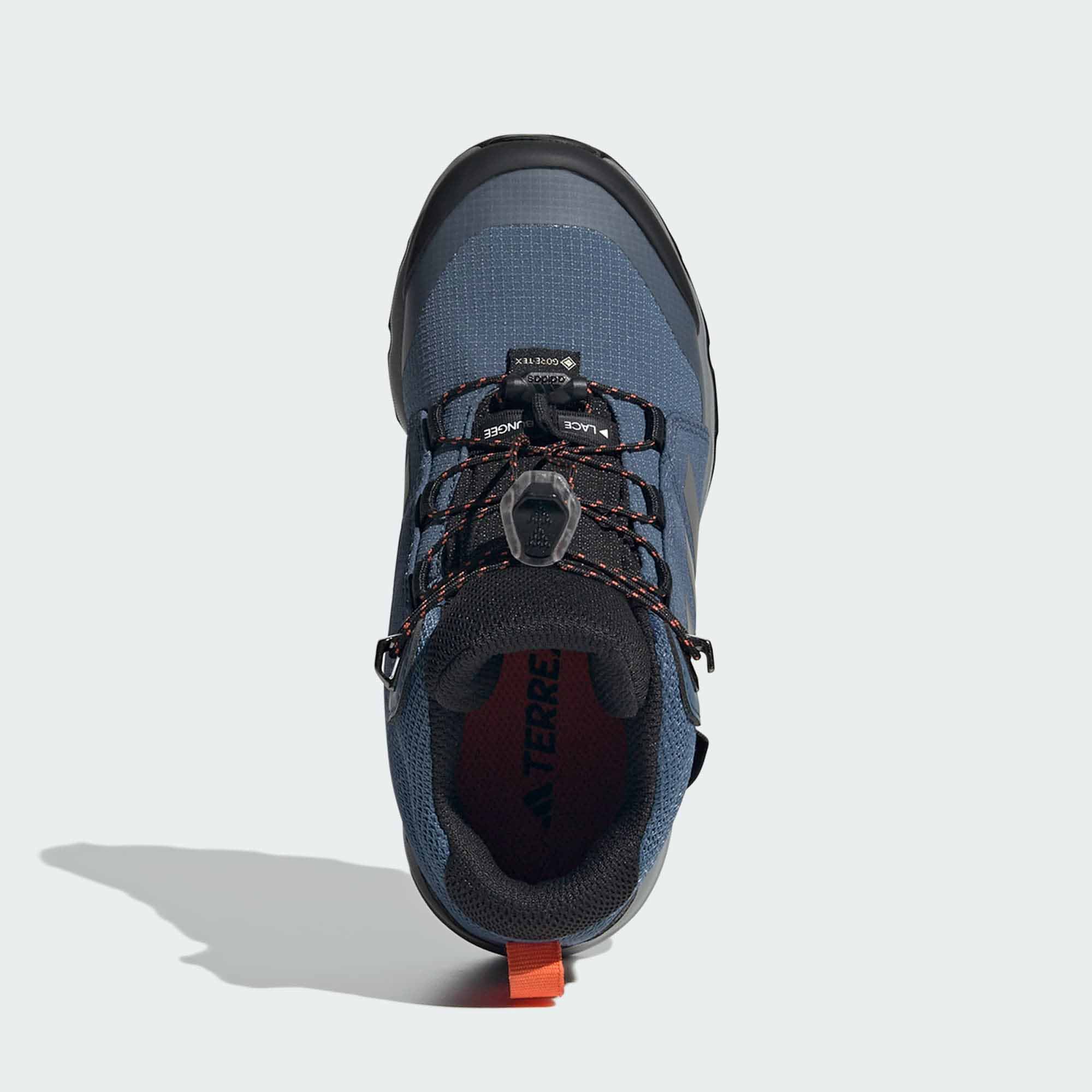 Terrex Mid GTX Junior Wonder Steel/Grey Three/Semi Impact Orange