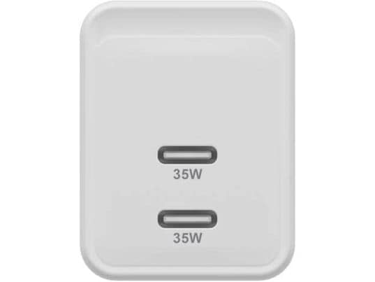 HYPER USB-Wandladegerät HyperJuice USB-C GaN 35 W Weiss USB-C GaN Reise-Ladegerät