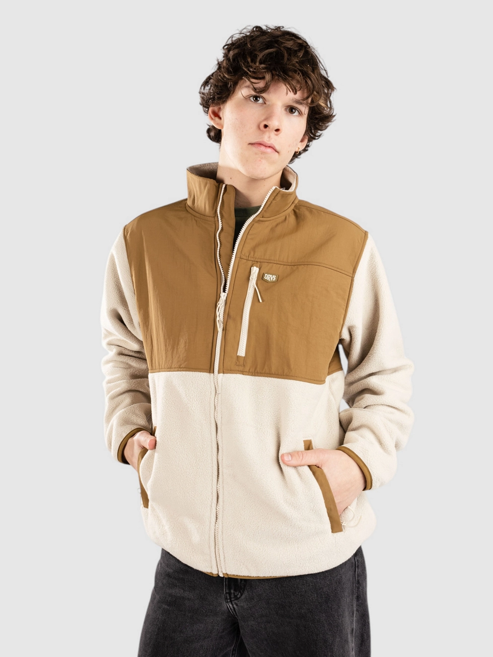 Dravus Canyon Zip Hoodie brown
