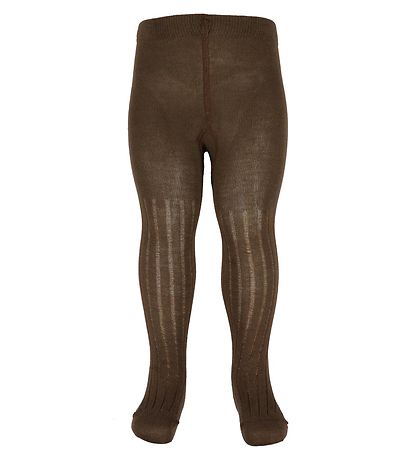 Minymo trømpebukser - 2-Pak - Rib - Bambus - Cocoa Brown