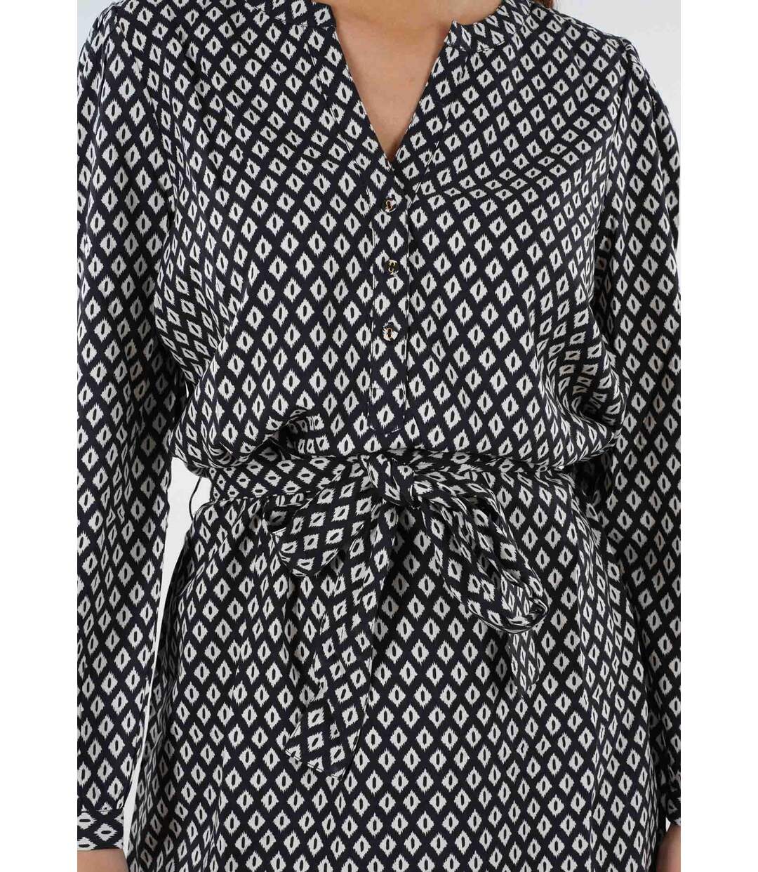Robe imprimé geométrique DAYIA