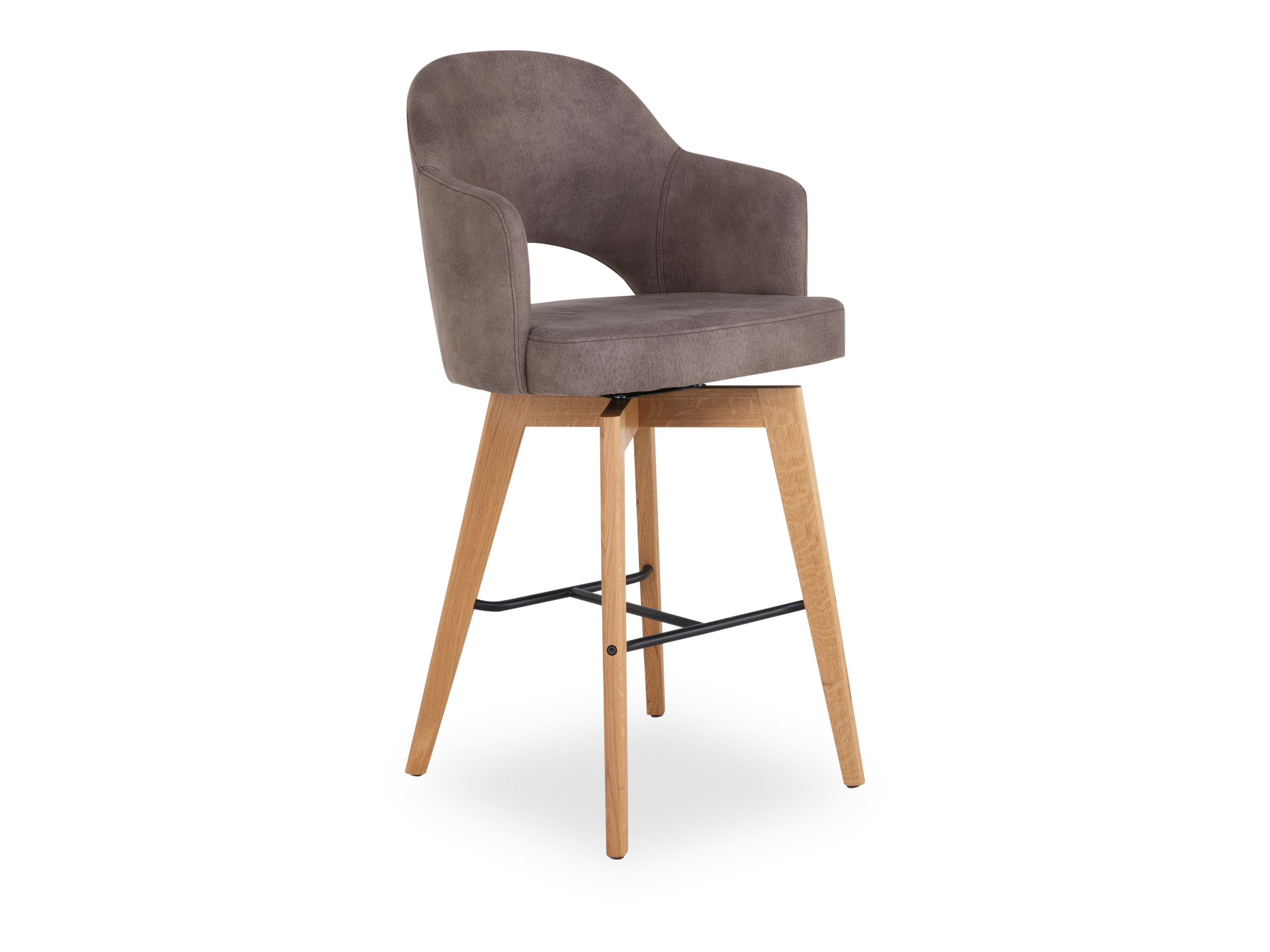 Barhocker SANSIBAR TINNUM 420 anthrazit Lift-Funktion