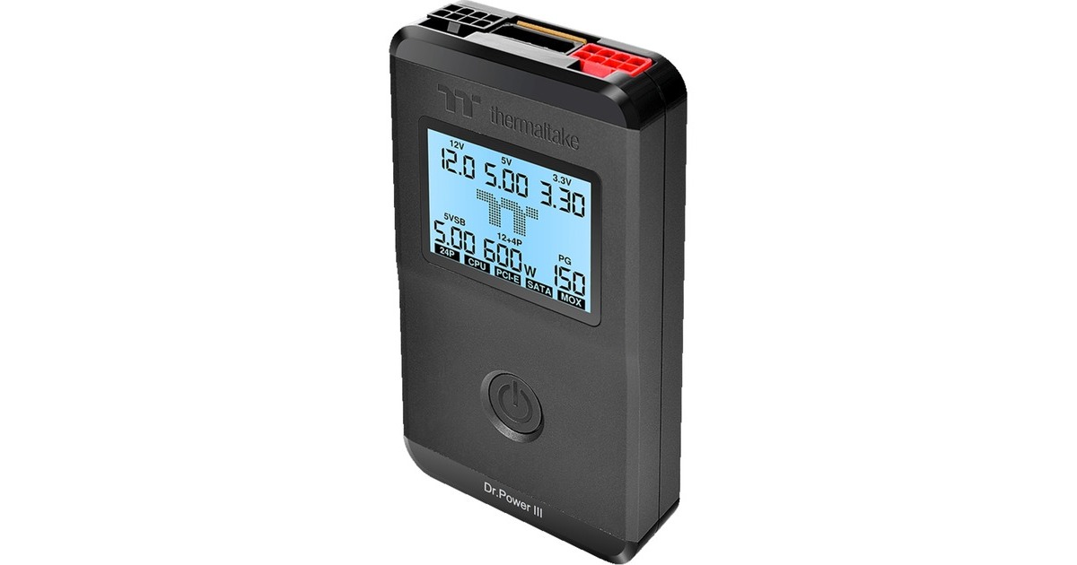 ThermaltakeDr. Power III meetapparaat  (Zwart)