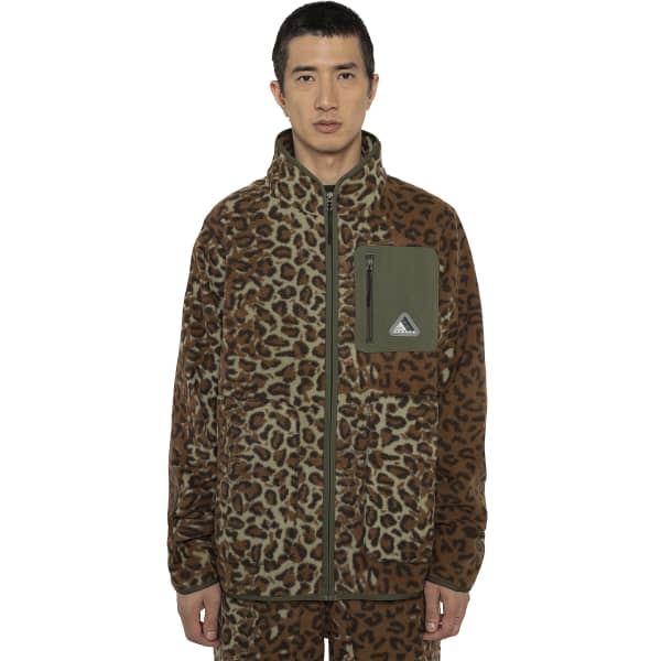 Veste polaire snowboard ARMADA LEDGER FLEECE LEOPARD/OLIVE