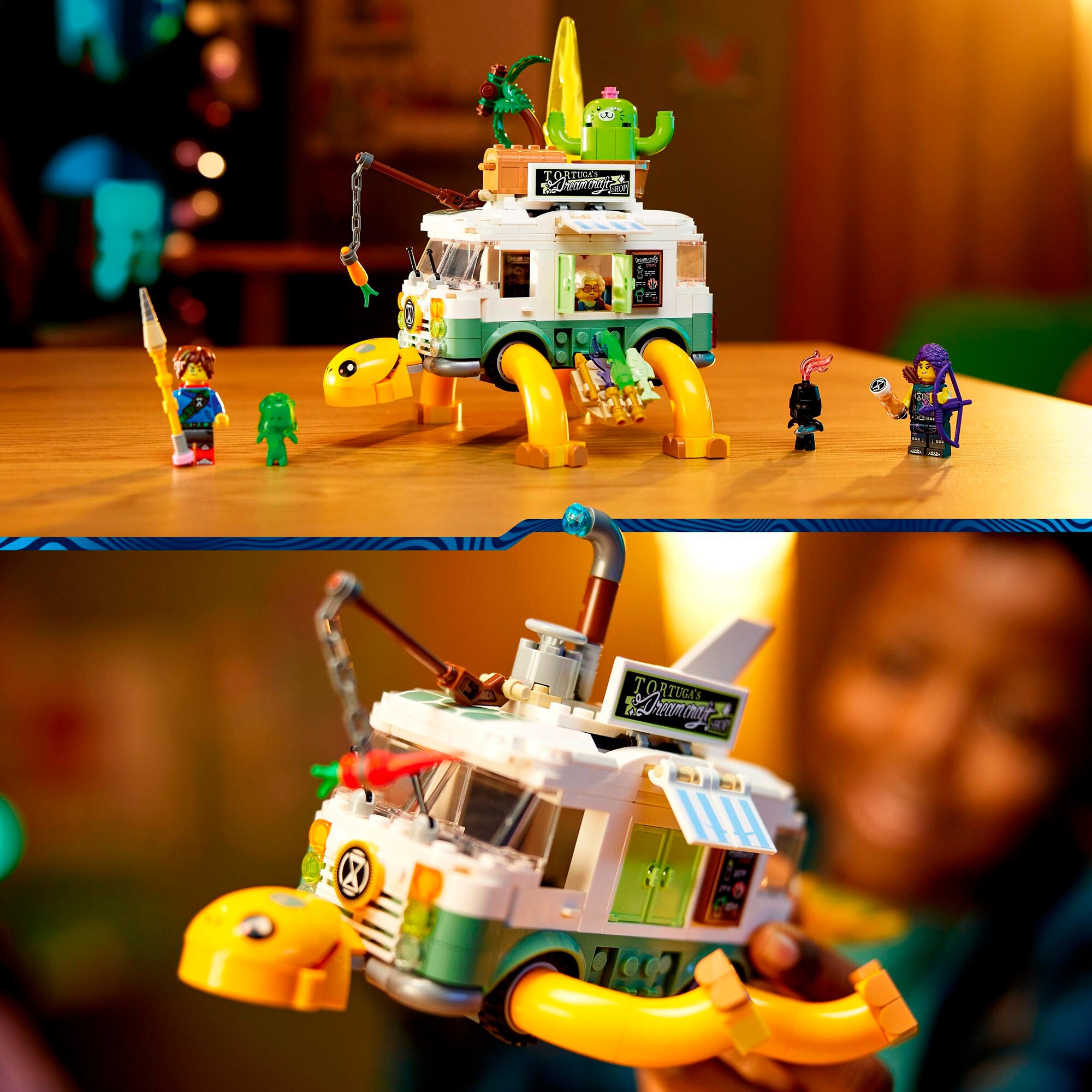 LEGO Konstruktionsspielzeug DREAMZzz Mrs. Castillos Schildkrötenbus