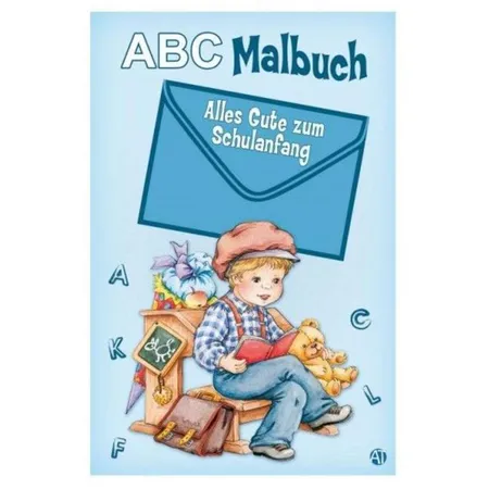 Trötsch ABC-Malbuch mit Geldtasche, sortiert