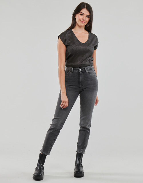 Only - ONLEMILY STRETCH HW ST AK DNM CRO614 - Gris