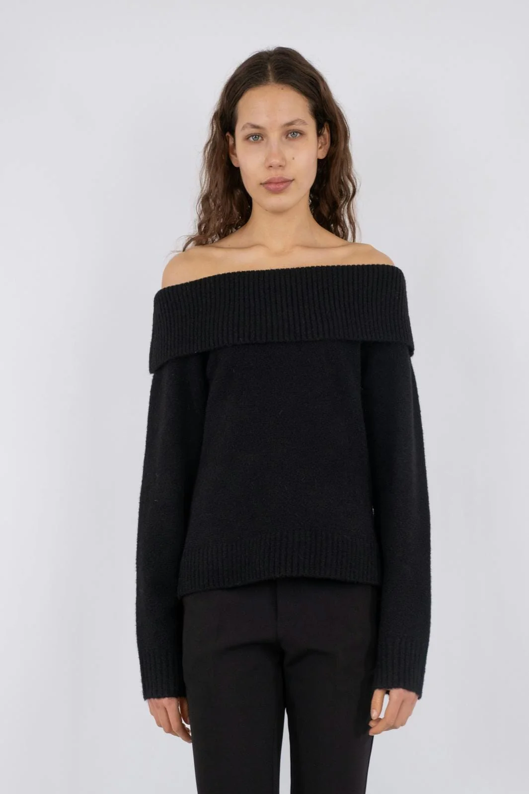 Neo Noir Jane Knit Blouse black