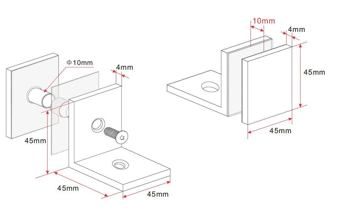 Mueller Clips inloopdouche profielloos 70x200cm ANTI-KALK