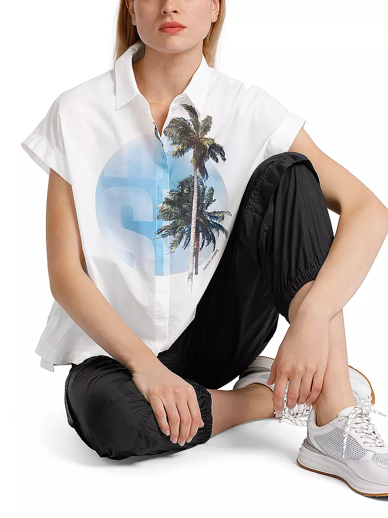 MARC CAIN Bluse weiss