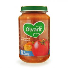 Olvarit Pasta bolognaise 2-pack (vanaf 8 maanden)