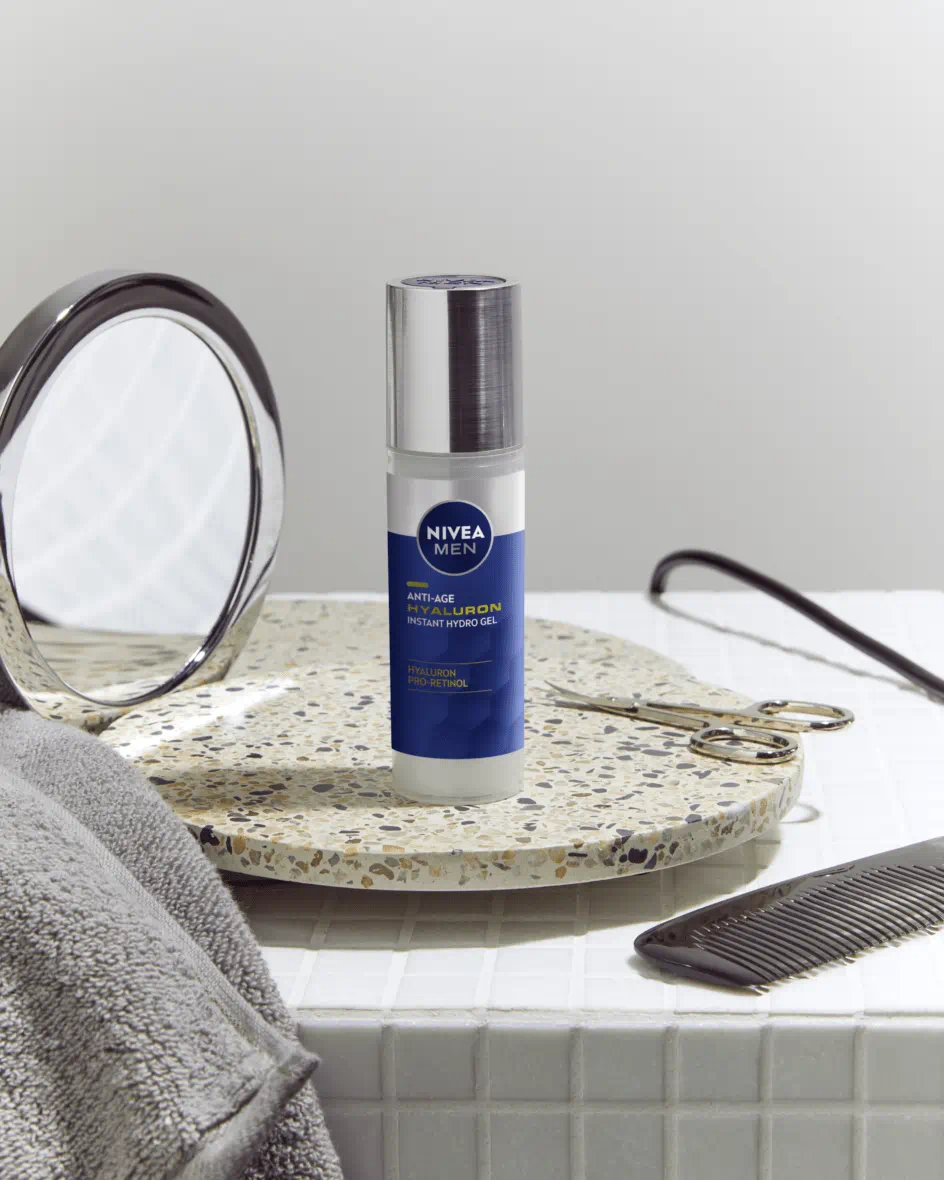 GEL ANTI-ÂGE HYDRATANT HOMME ACTIVE AGE HYALURON