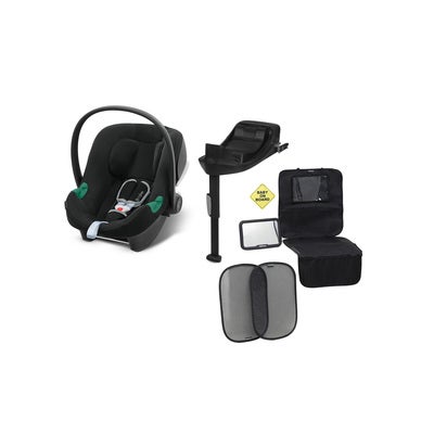 Cybex Aton B2 i-Size Babybilstol Inkl. Base & Tilbehør, Volcano Black