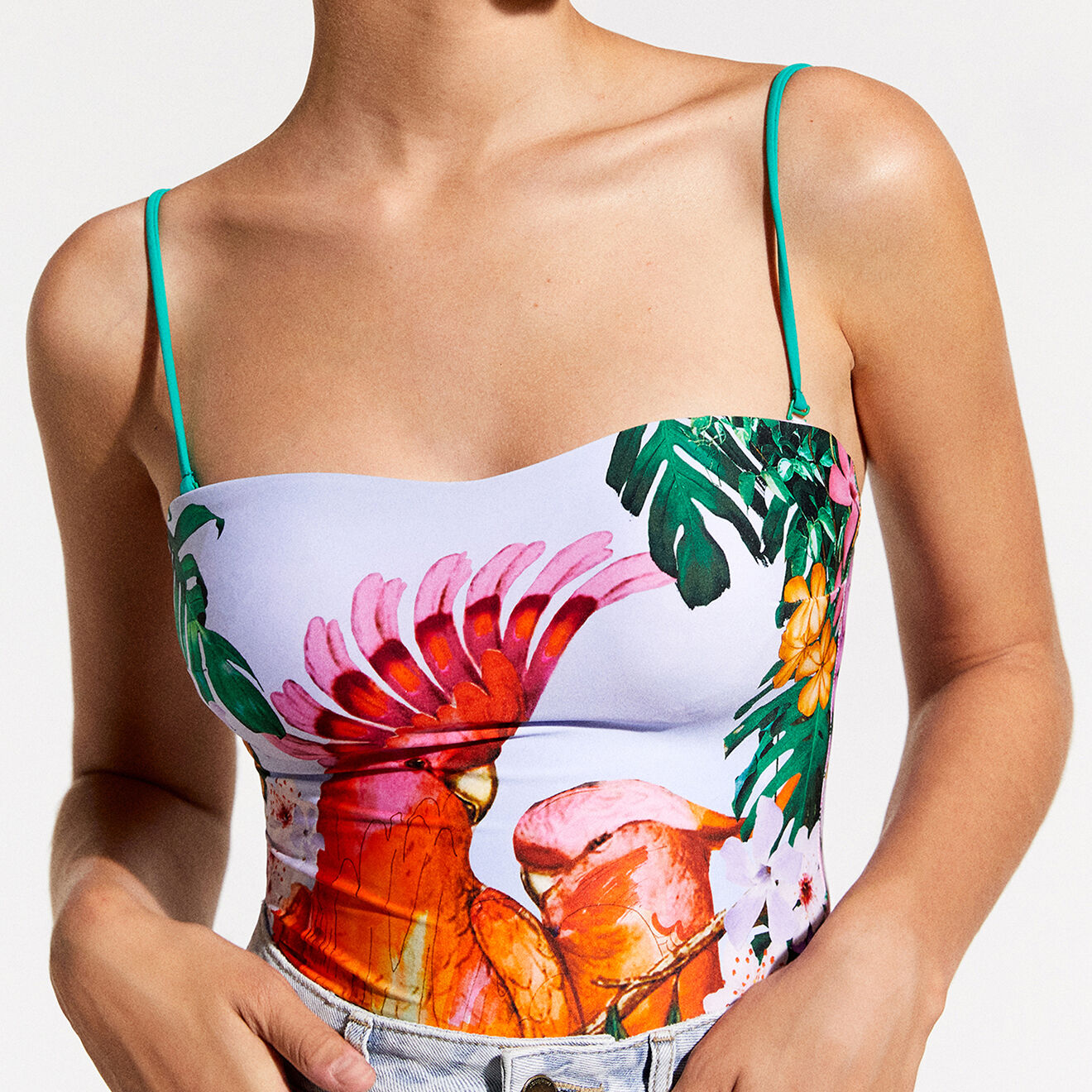 Desigual Maillot de bain 1 Pièce Alia multicolore