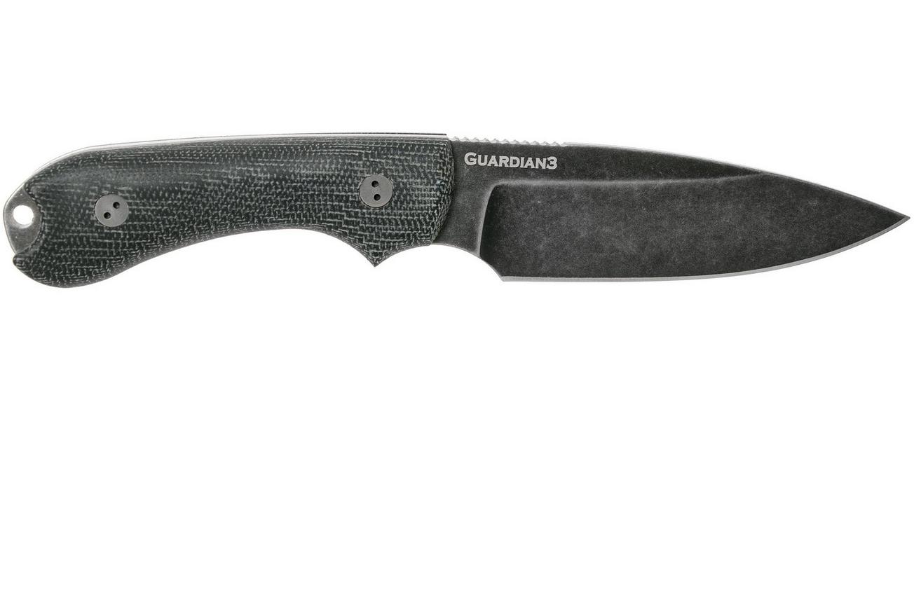 Bradford Guardian 3, 3D Black Micarta Guardian 3 M390, Sabre Nimbus 3S-101N