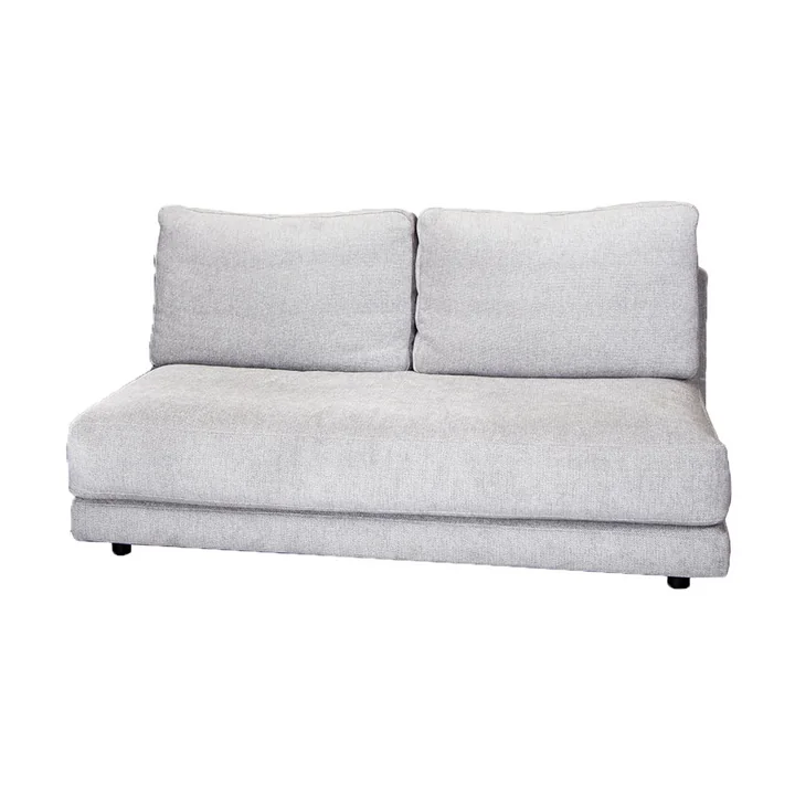 Cane-line - Scale Sofa 2-Sitzer Sofamodul, hellgrau (Cane-line Ambience)