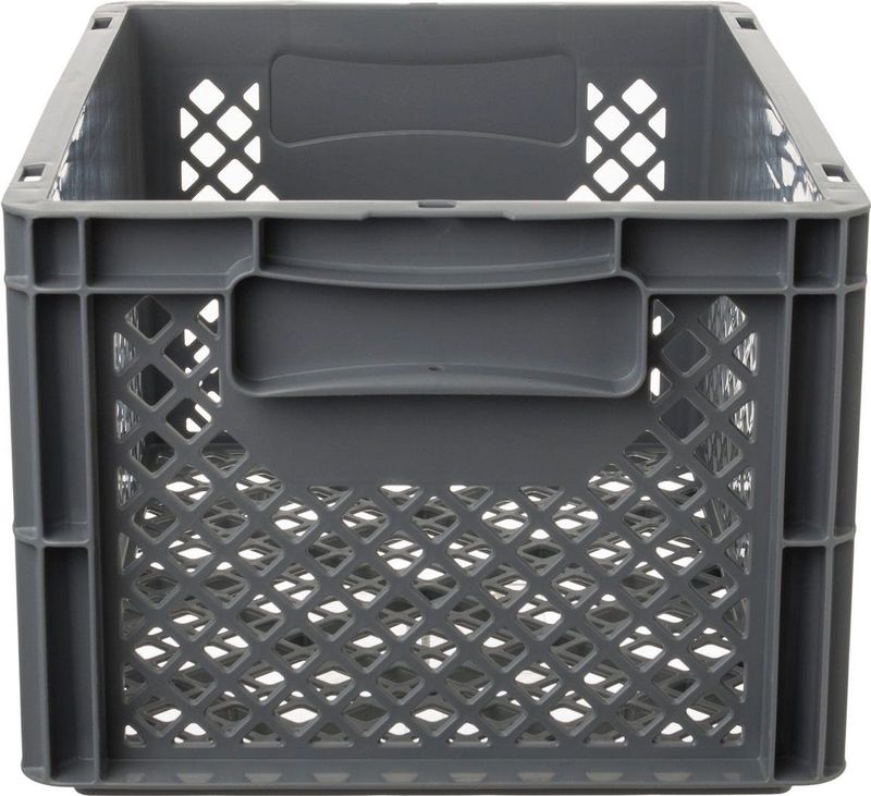 Fastrider Fietskrat Medium - Grijs - 22L