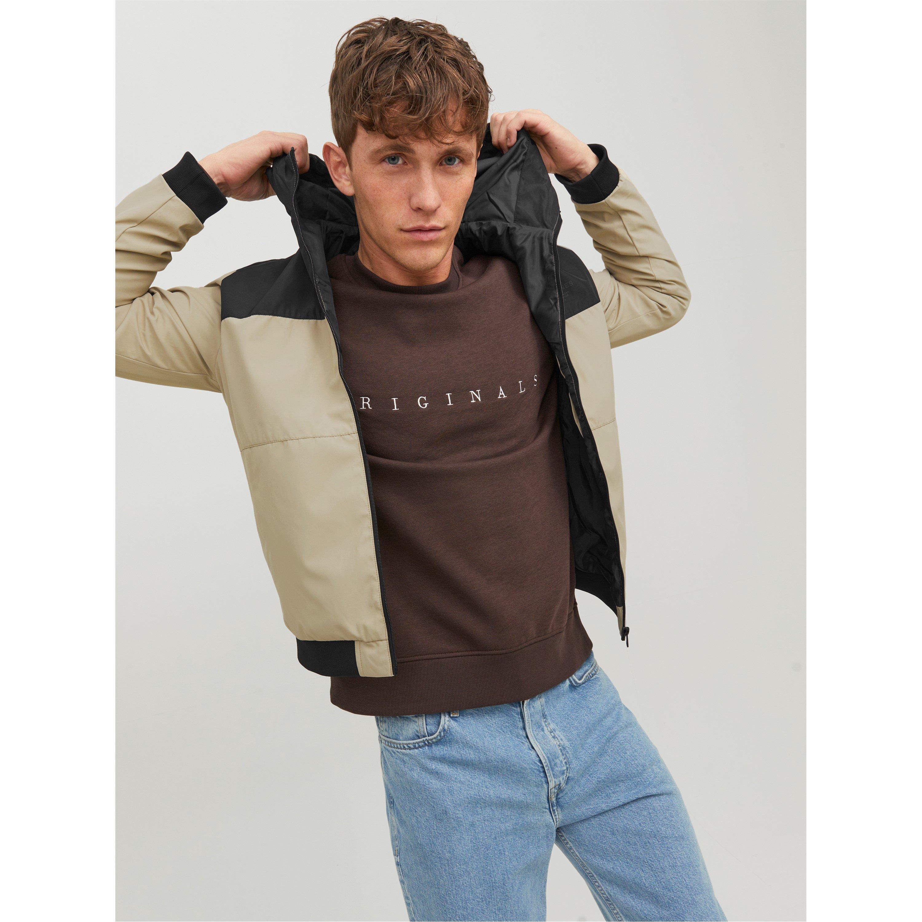 Jack and Jones Jack Seam Hooded Jacket Mens