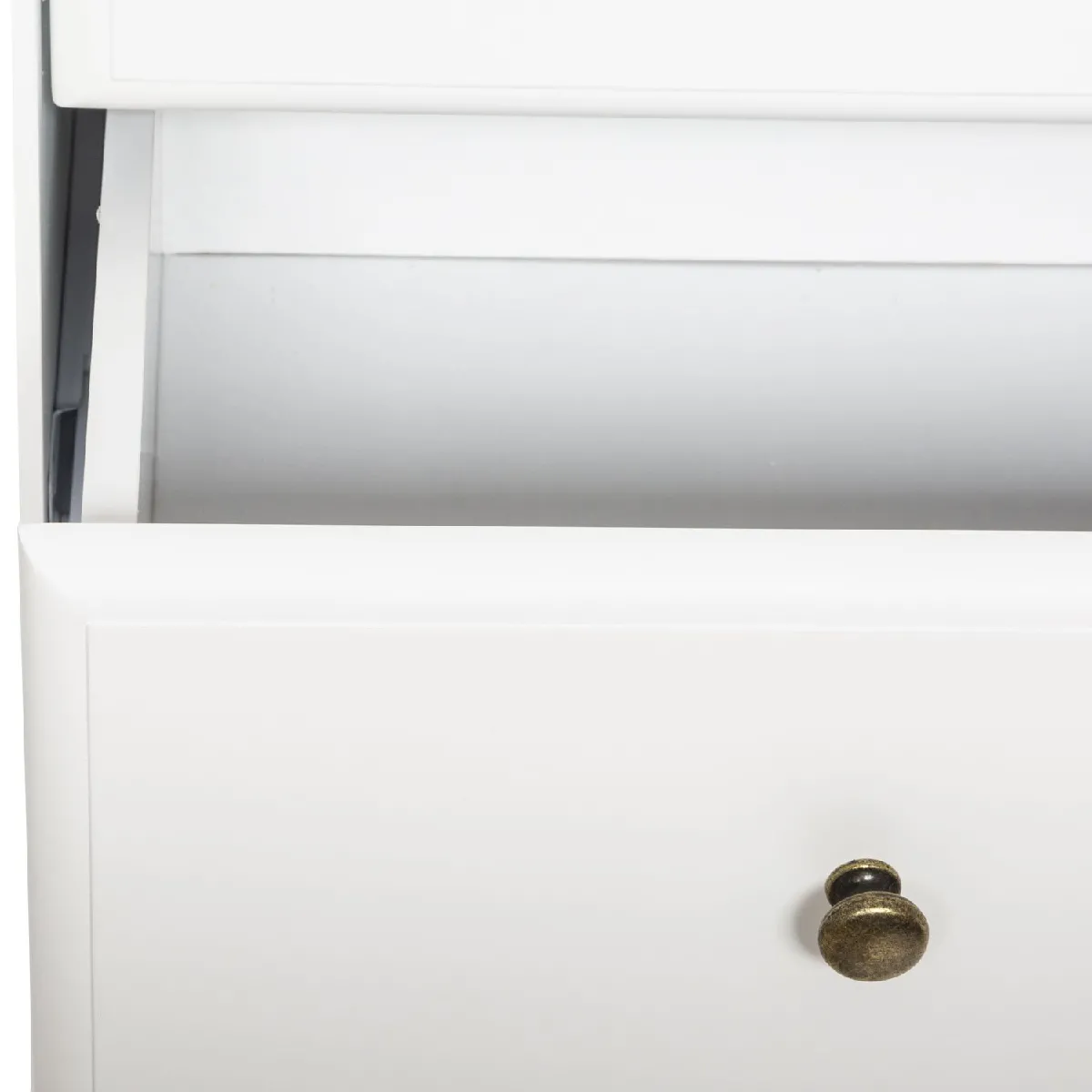 Atmosphera, Createur D'Interieur Atmosphera Table de chevet Solen - Blanc