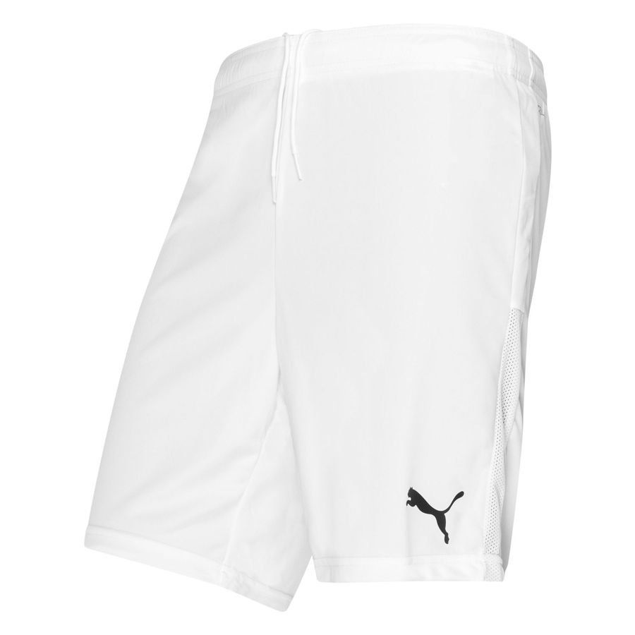 PUMA Short de Foot teamGOAL 23 - Blanc Enfant