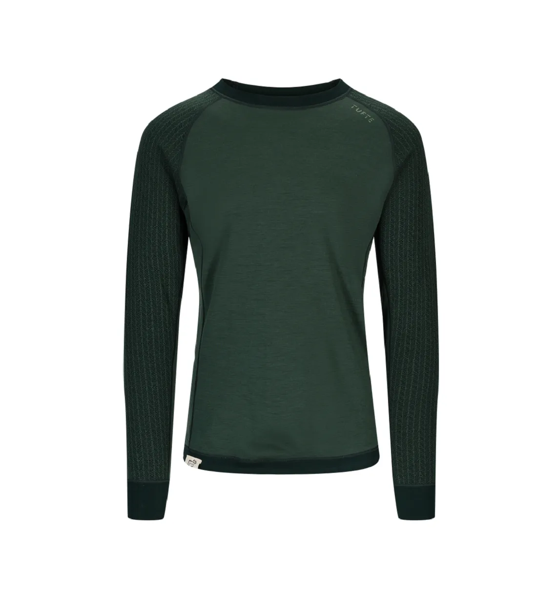 Tufte Wear M Bambull Switch Long Sleeve Pineneedle