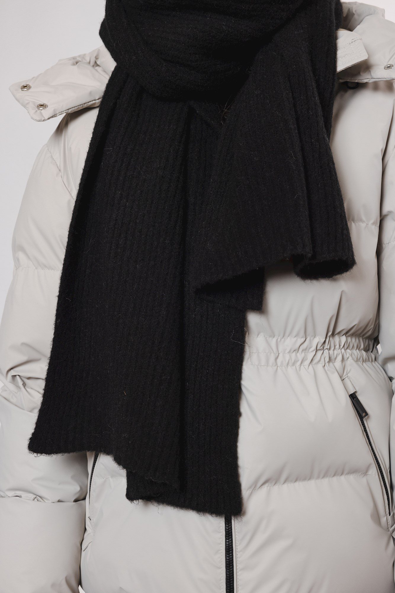 Rino & Pelle - Staz Knitted Scarf - Black