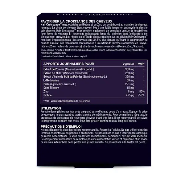 NEW NORDIC Hair Growth Max 60 Cápsulas